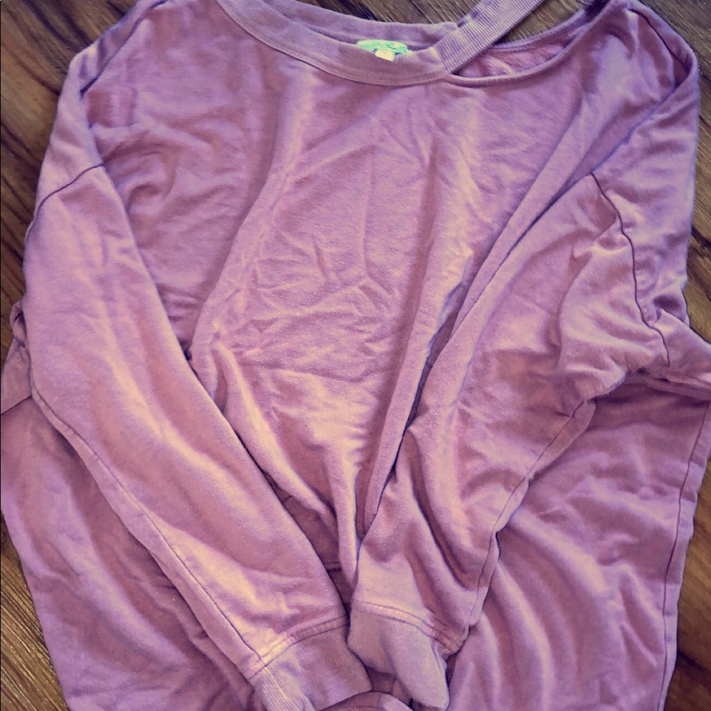 Pink sweater
